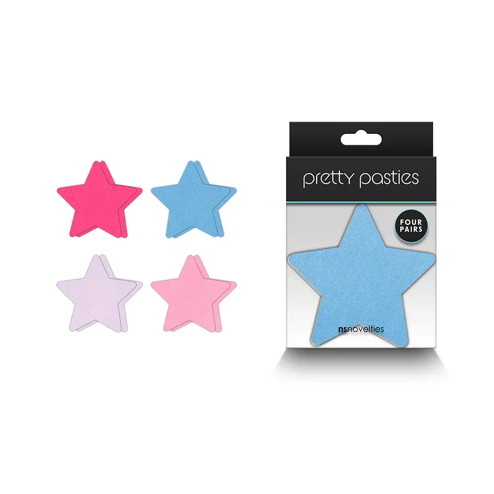 Pretty Pasties Star Ii Assorted 4 Pair 1