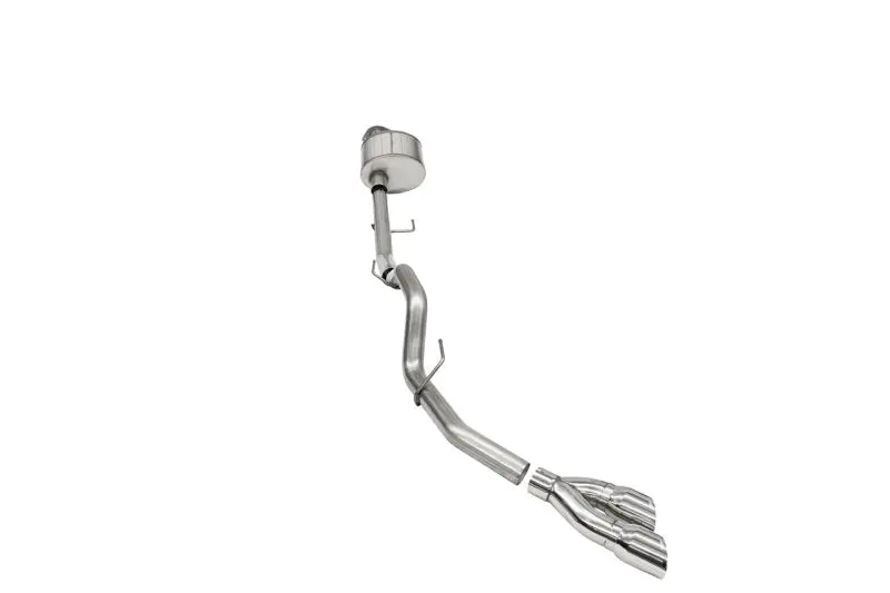 Corsa 2021-2024 Ford F-150 Regular Cab/6.5In Bed 5.0L V8 Xtreme Cat-Back Single Side Exit-Polished 1