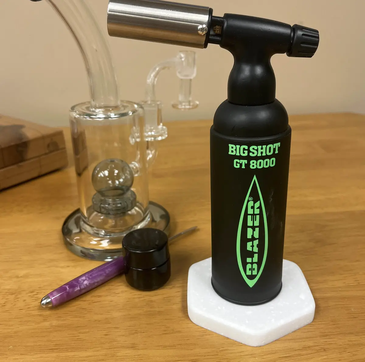 Blazer Torch Stabilizer Base Big Shot Gt 8000 Stand In Heavy Duty Corian Material 1