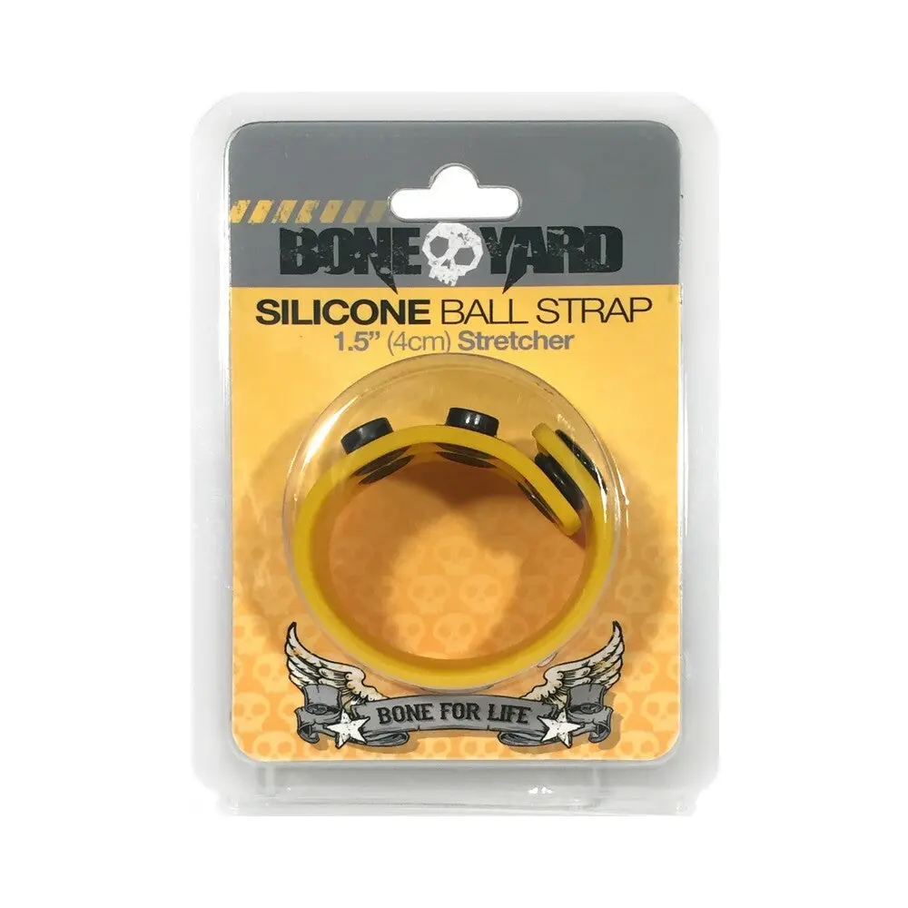 Boneyard Ball Strap Yellow 1