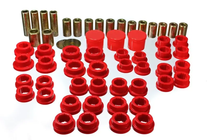 Energy Suspension 02-09 350Z / 03-07 Infiniti G35 Coupe Red Rear Control Arm Bushing Set 1