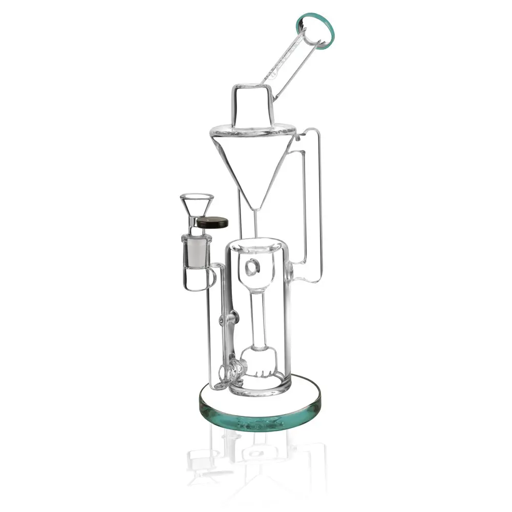 Pulsar Thinker Gravity Recycler Water Pipe - 13" / 14Mm F / Colors Vary 1