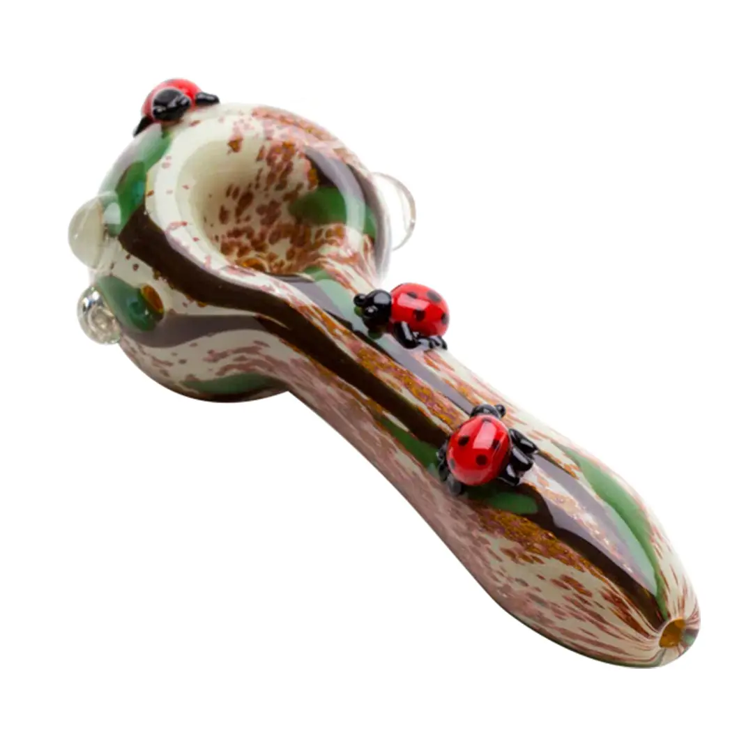 Empire Glass Works Lady Bugs Dry Pipe 1