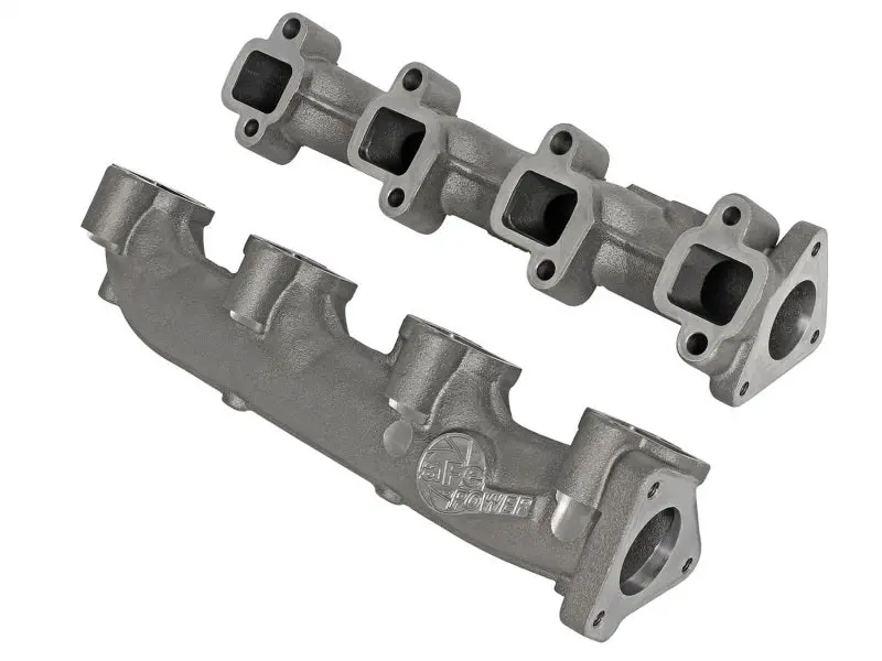 Afe Power Bladerunner Ported Ductile Iron Exhaust Manifold 01-16 Gm Diesel Trucks V8-6.6L (Td) 1