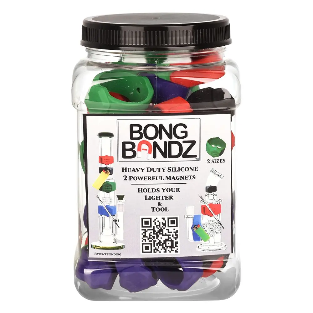 Bong Bandz Magnetic Silicone Bands - 40Ct 1