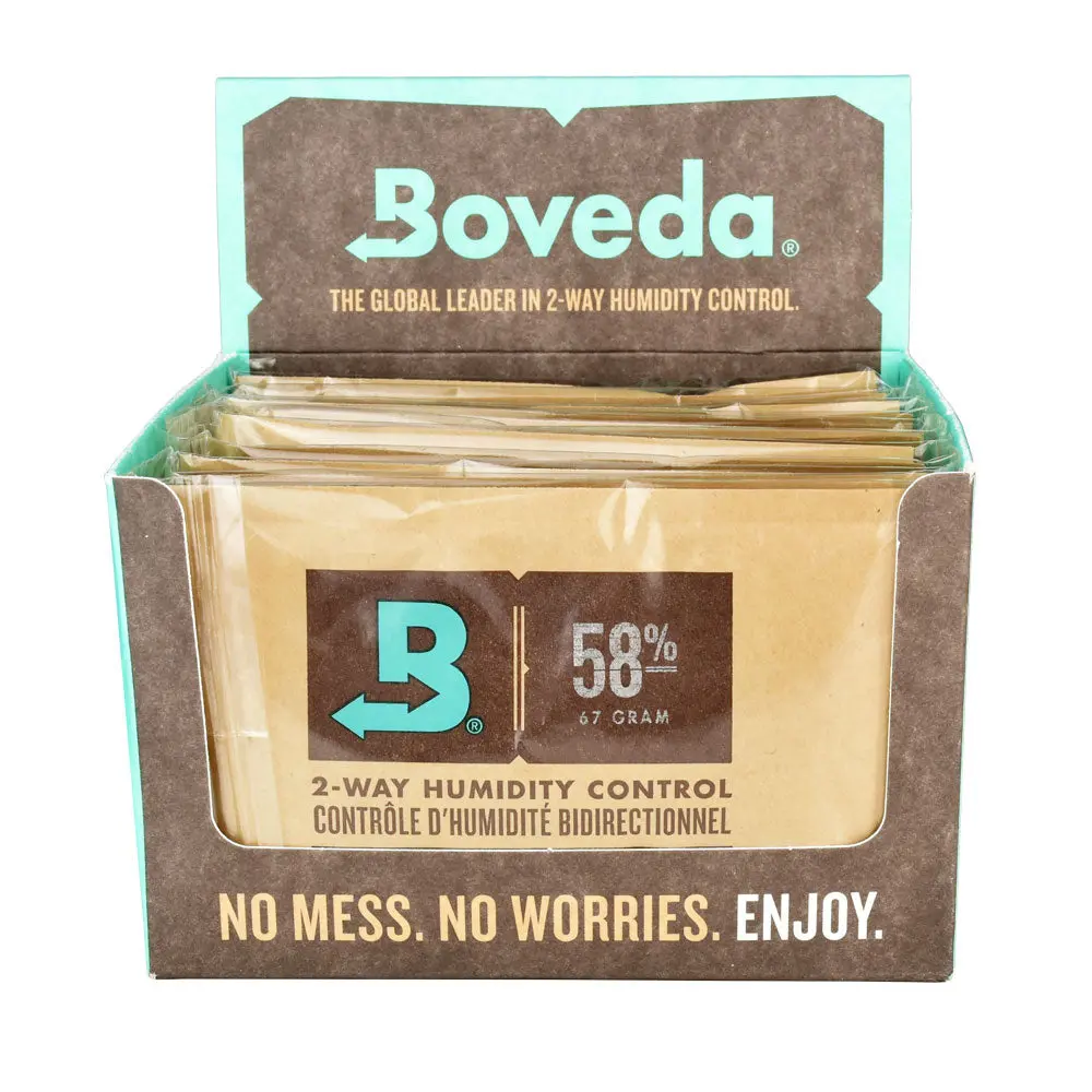 Boveda Humidity Control - 58% 67G - 12Pc Display 1