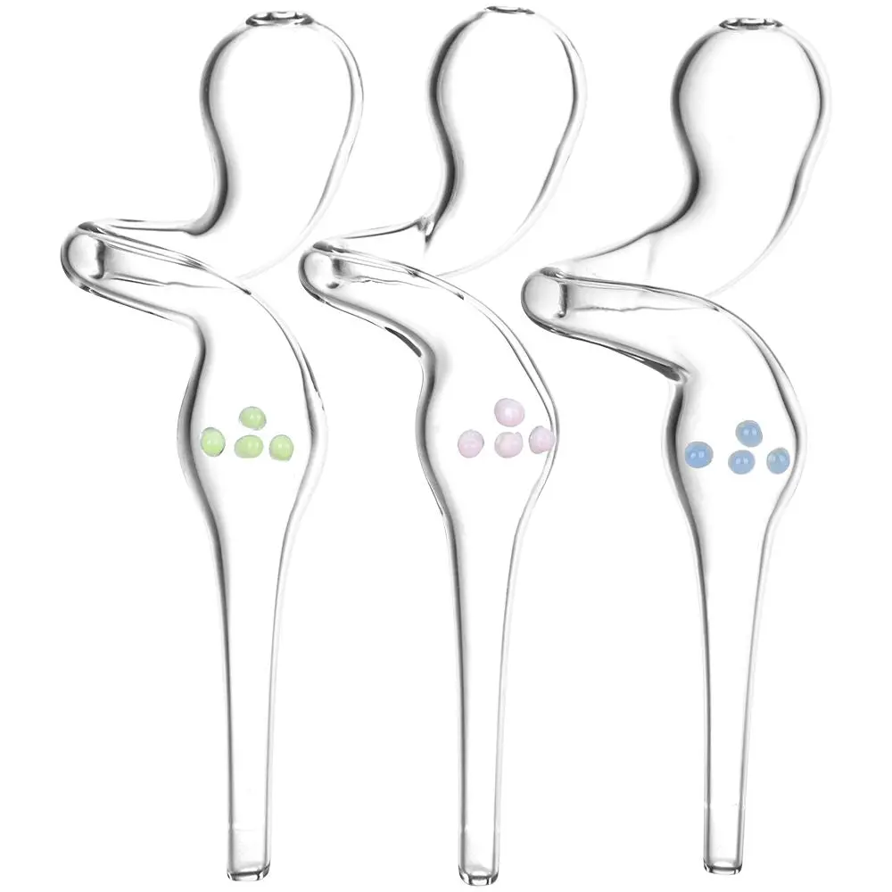Mighty Maelstrom Glass Dab Straw - 6.25" 1