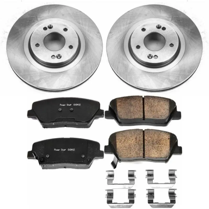 Power Stop 13-18 Hyundai Santa Fe Sport Front Autospecialty Brake Kit 1