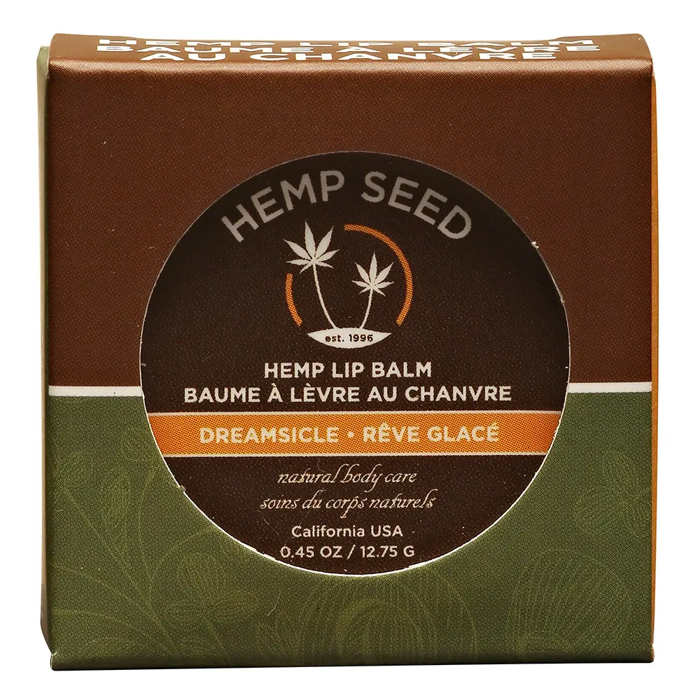 Earthly Body Hemp Lip Pot Dreamsicle 1