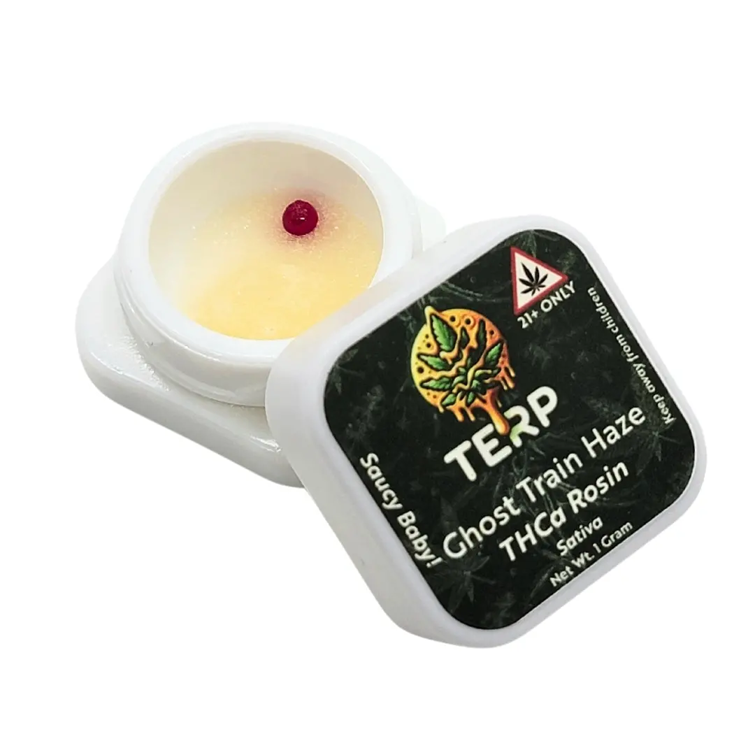 Rosin Thca Concentrate | Ghost Train Haze (Sativa) | 1 Gram 1