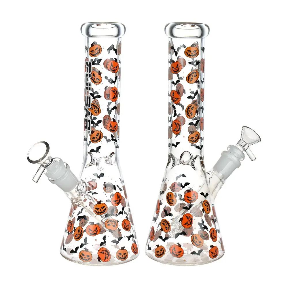 Pulsar Cackling Pumpkins Batty Beaker Bong | 14Mm F 2