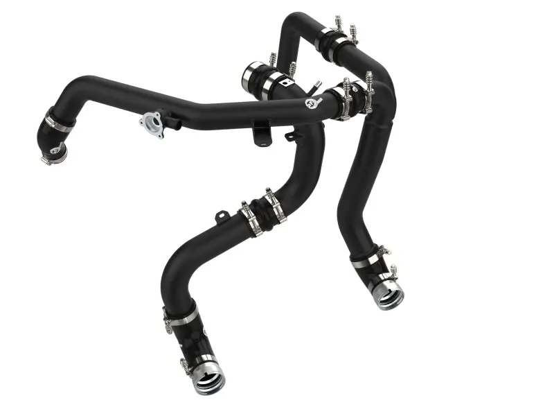 Afe 21-23 Ford Bronco V6-2.7Ltt Bladerunner Alum Hot &Amp; Cold Charge Pipe Kit - Black 1