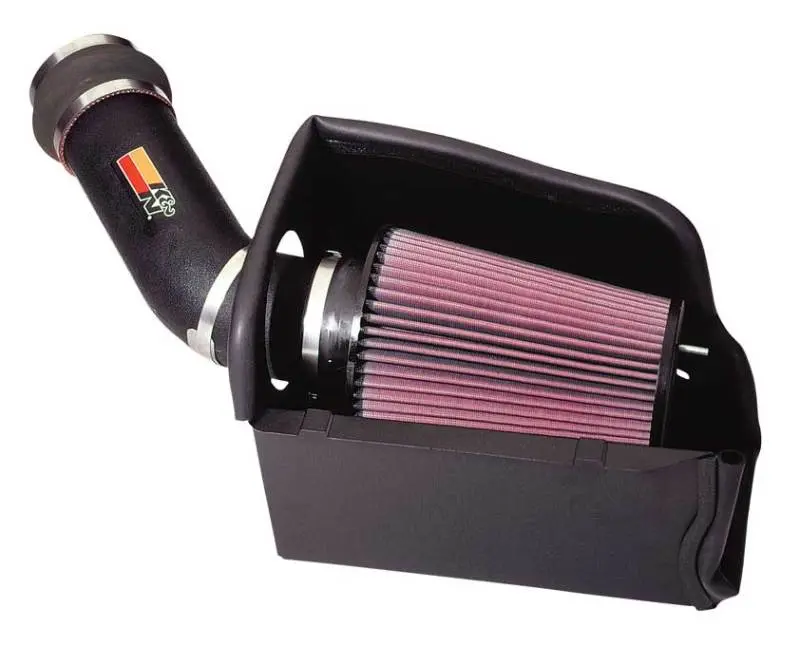 K&N 94-97 Ford F-Series Super Duty V8-7.3L Performance Intake Kit 1