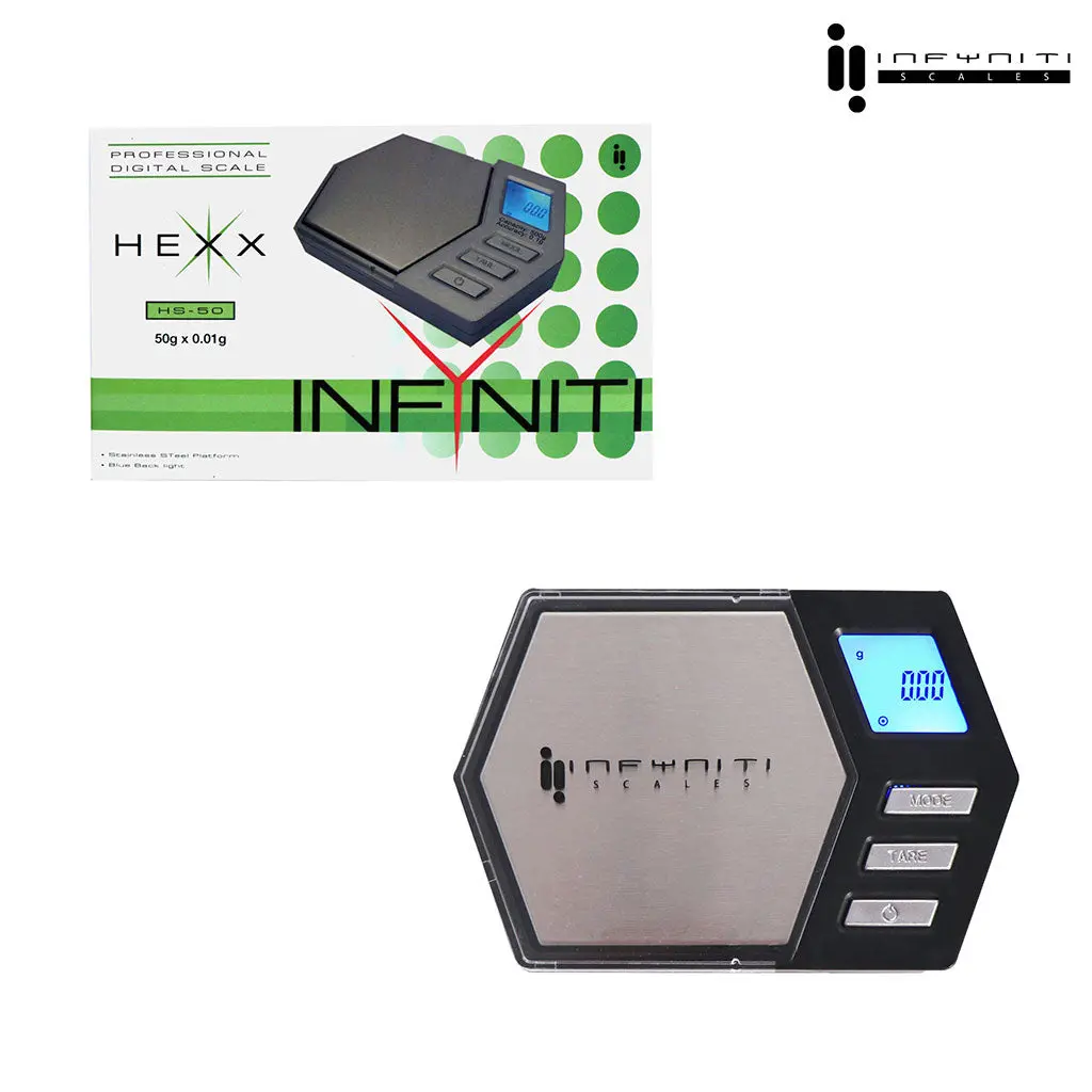 Hexx; 50G X 0.01G, Pocket Scales 1