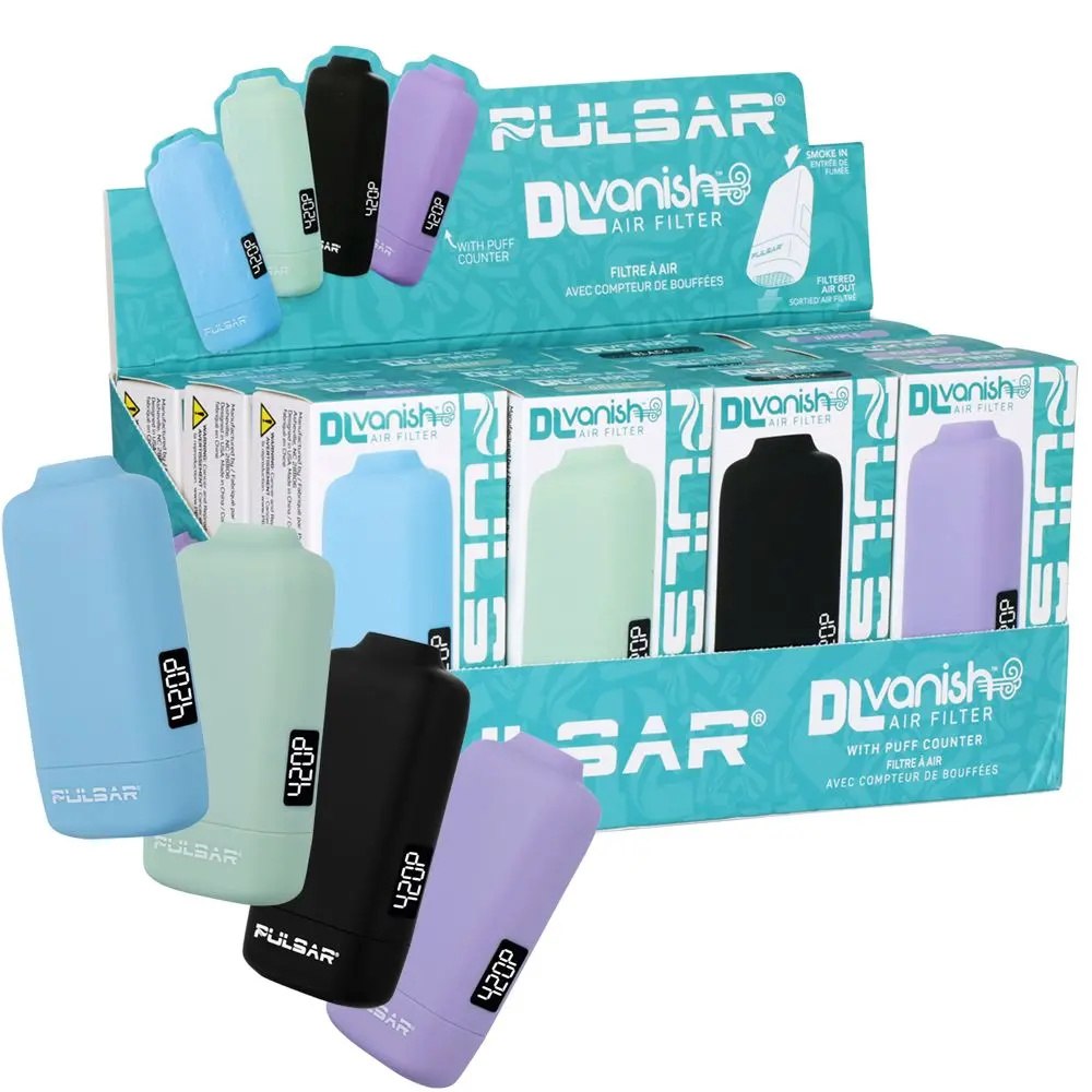 Pulsar Dl Vanish Personal Air Filter With Puff Counter | 12Pc 1