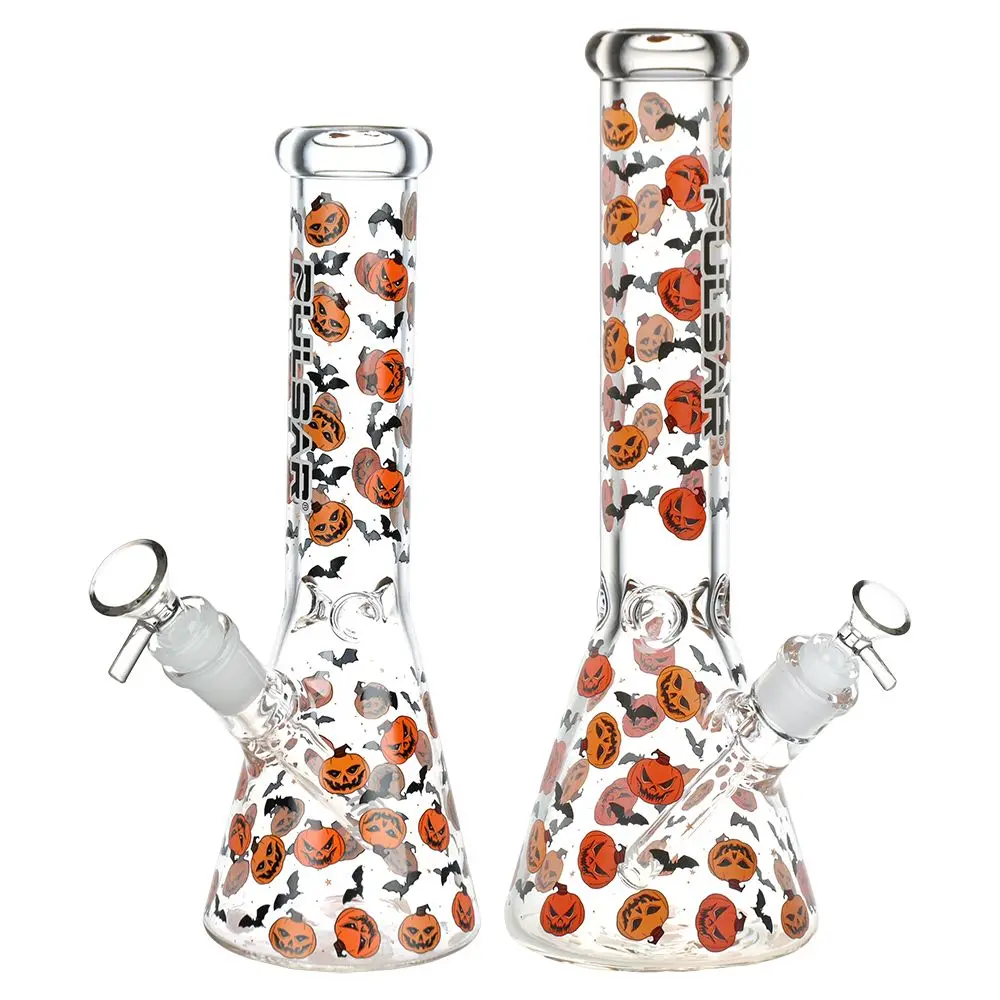 Pulsar Cackling Pumpkins Batty Beaker Bong | 14Mm F 1
