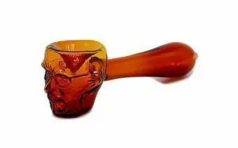 Character Glass Hand Pipe - Mr. Walker (5") 1