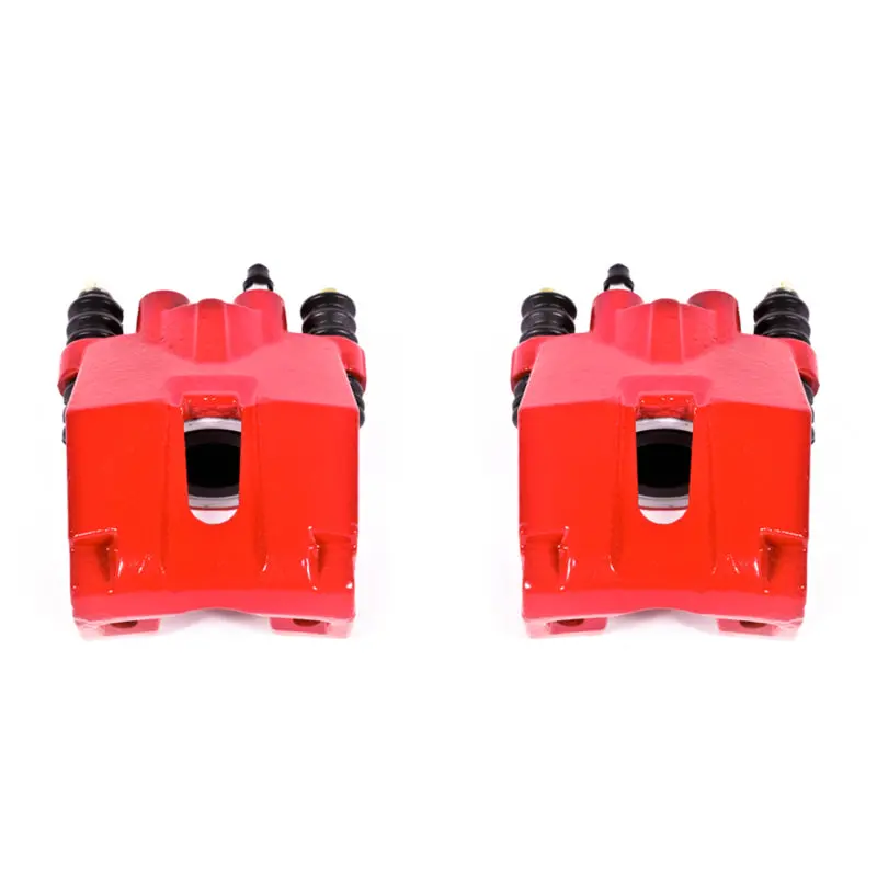 Power Stop 04-11 Ford F-150 Rear Red Calipers W/O Brackets - Pair 1