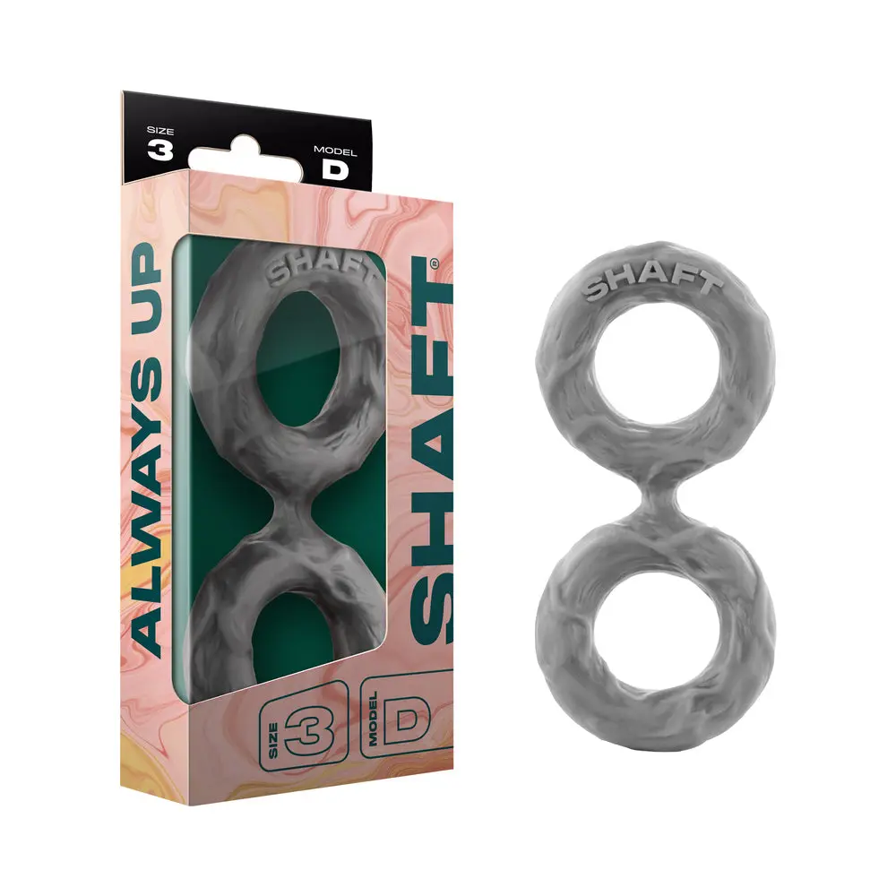 Shaft Model D: Double C-Ring Grey Size 3 1
