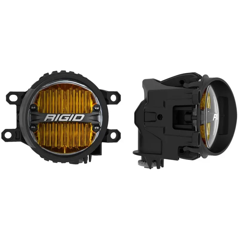Rigid Industries 2014+ Toyota Tundra & 4Runner / 2016+ Tacoma 360-Series Pro Sae Fog Kit - Yellow 1