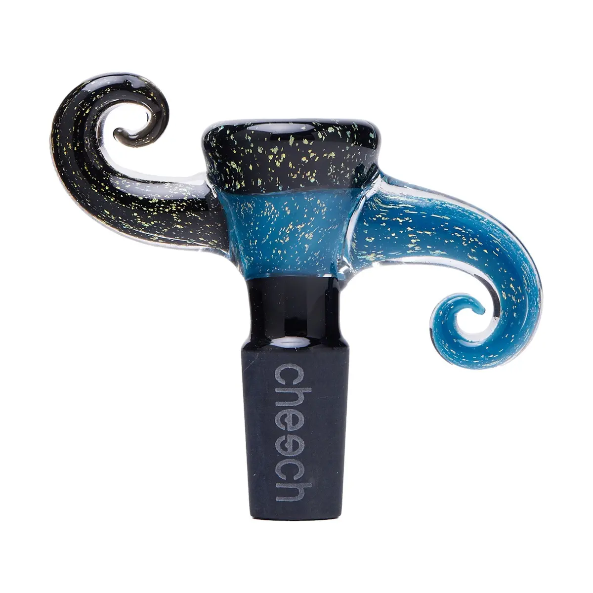 Cheech Glass 2" 14Mm Dichro Horns Up And Down 1