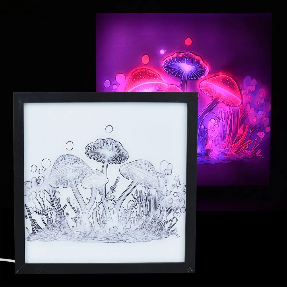 Mushroom Motion Led Light Box 1