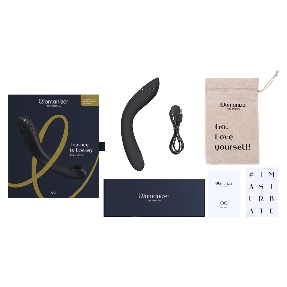 Womanizer Og G-Spot Pleasure Air Stimulator Dark Grey 1