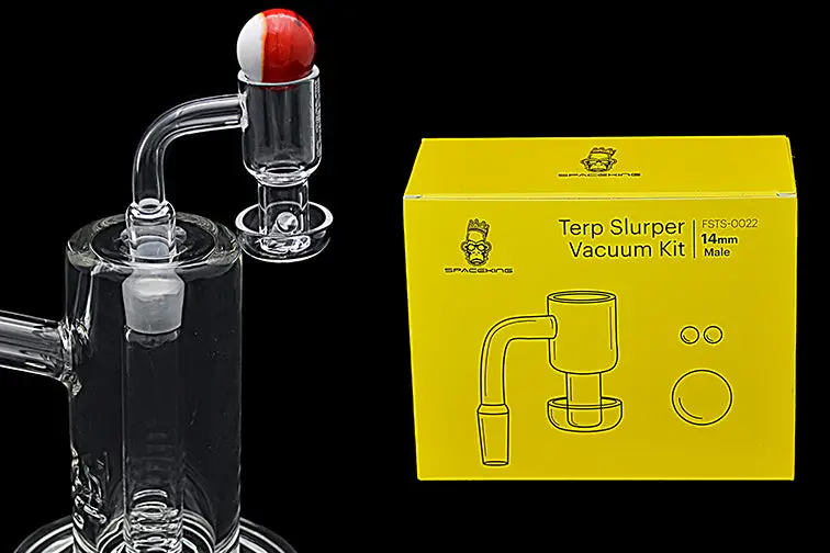 Space King Terp Slurper Vacuum Banger Kit (Yellow) 1