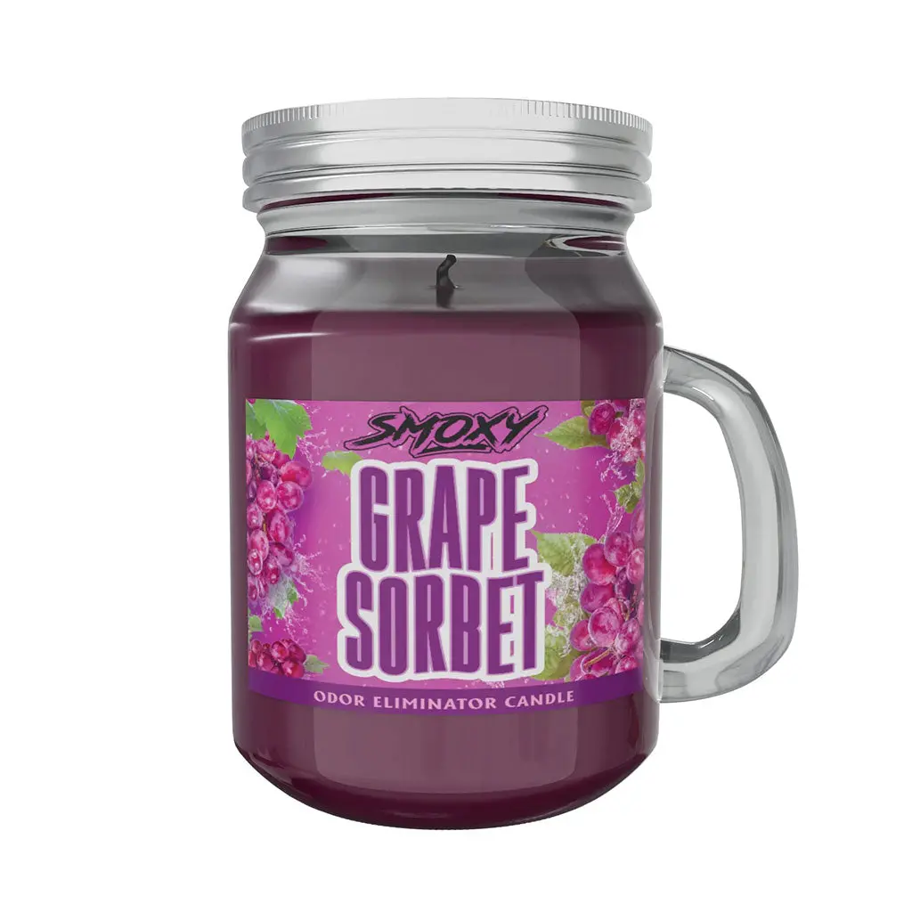 Grape Sorbet Smoke Odor Mini Candle 1