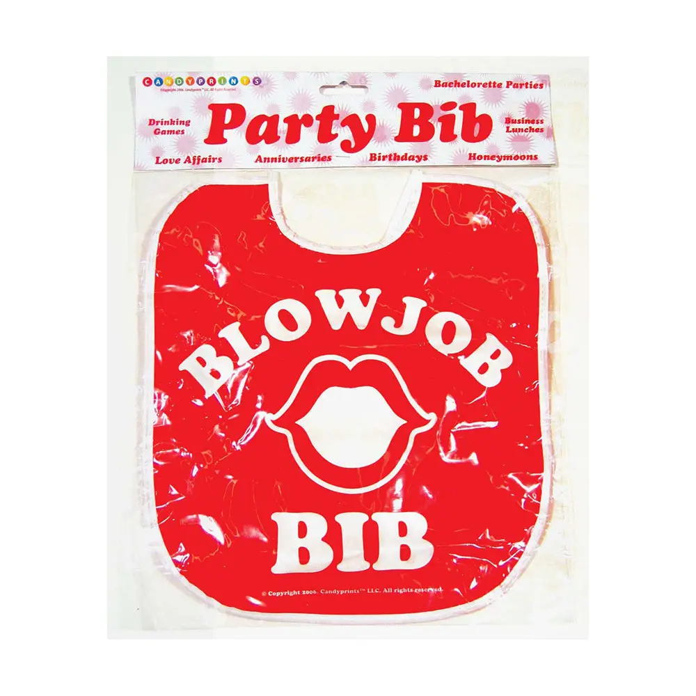 Blow Job Bib Red 1