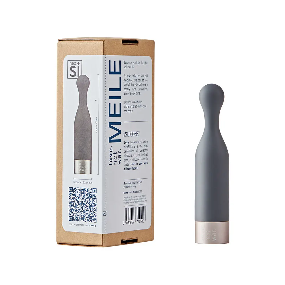 Love Not War Meile Head Grey 1