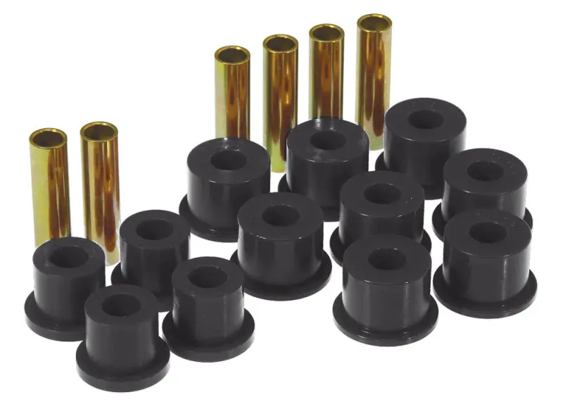 Prothane 88-98 Gm 2/4Wd Rear Spring & Shackle Bushings - Black 1