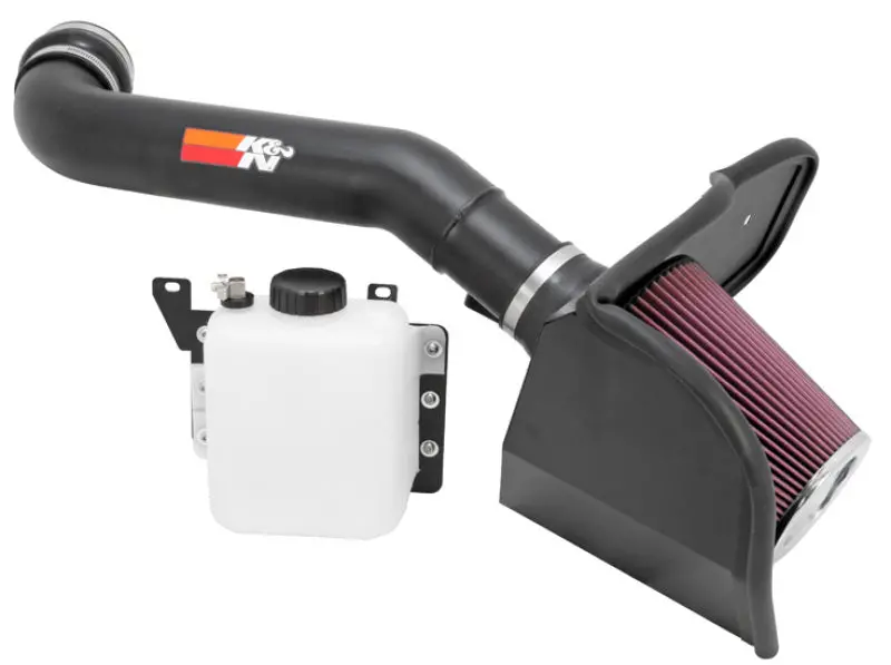 K&N 10-12 Ford F150 Svt Raptor 6.2L V8 High Flow Performance Intake Kit 1