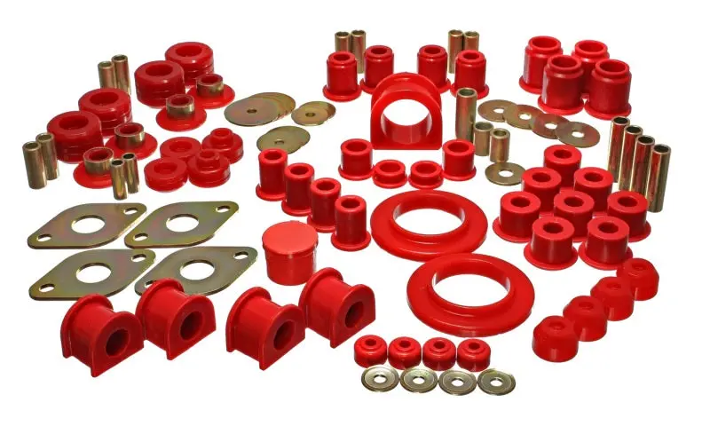 Energy Suspension 95-6/00 Toyota 4Wd Pickup (Except T-100 & Tundra)  Red Hyper-Flex Master Bushing S 1