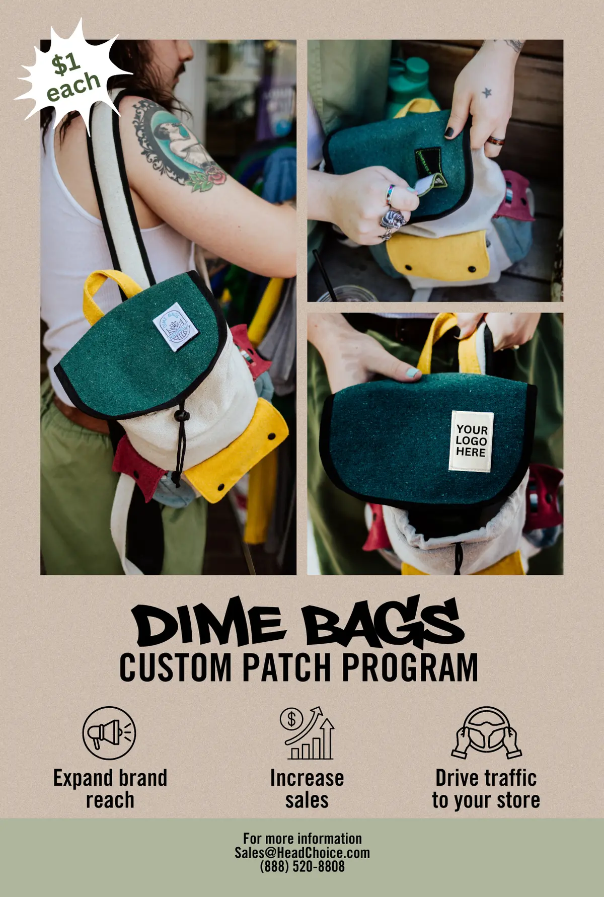 Top Shelf Co-Branding Program - 1,000 Patches 1