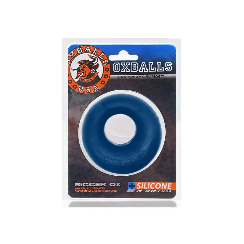 Oxballs Bigger Ox Thick Cockring Silicone Tpr Space Blue Ice 1
