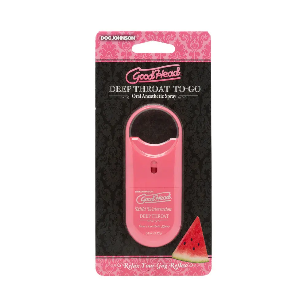 Goodhead Juicy Head Dry Mouth Spray To-Go Watermelon 0.30 Oz. 1