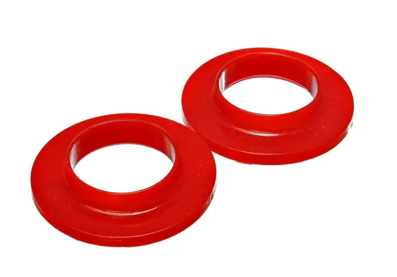 Energy Suspension Universal 2 1/8In Id 3 3/4In Od 3/4In H Red Coil Spring Isolators (2 Per Set) 1