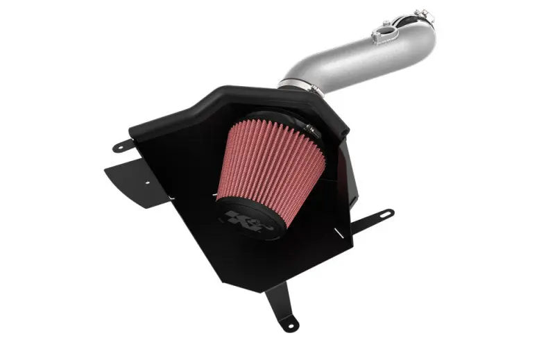 K&N 2022 Honda Civic 2.0L L4 Silver Typhoon Intake 1