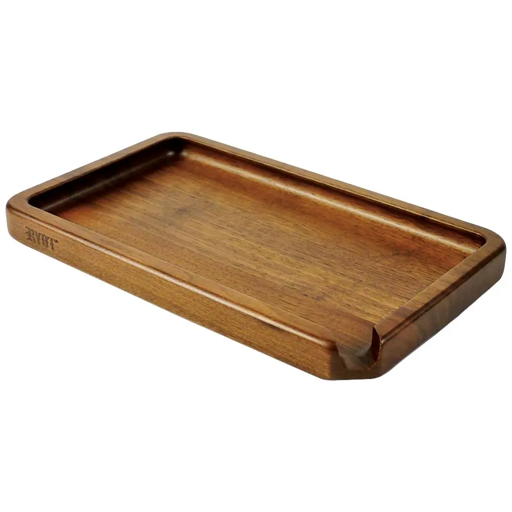 Ryot Wood Rolling Tray - 5" X 9" / Walnut 1