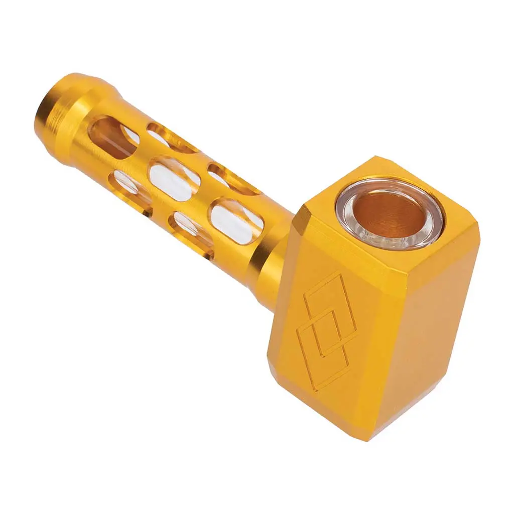 Hammer Aluminium Glass Pipe 3