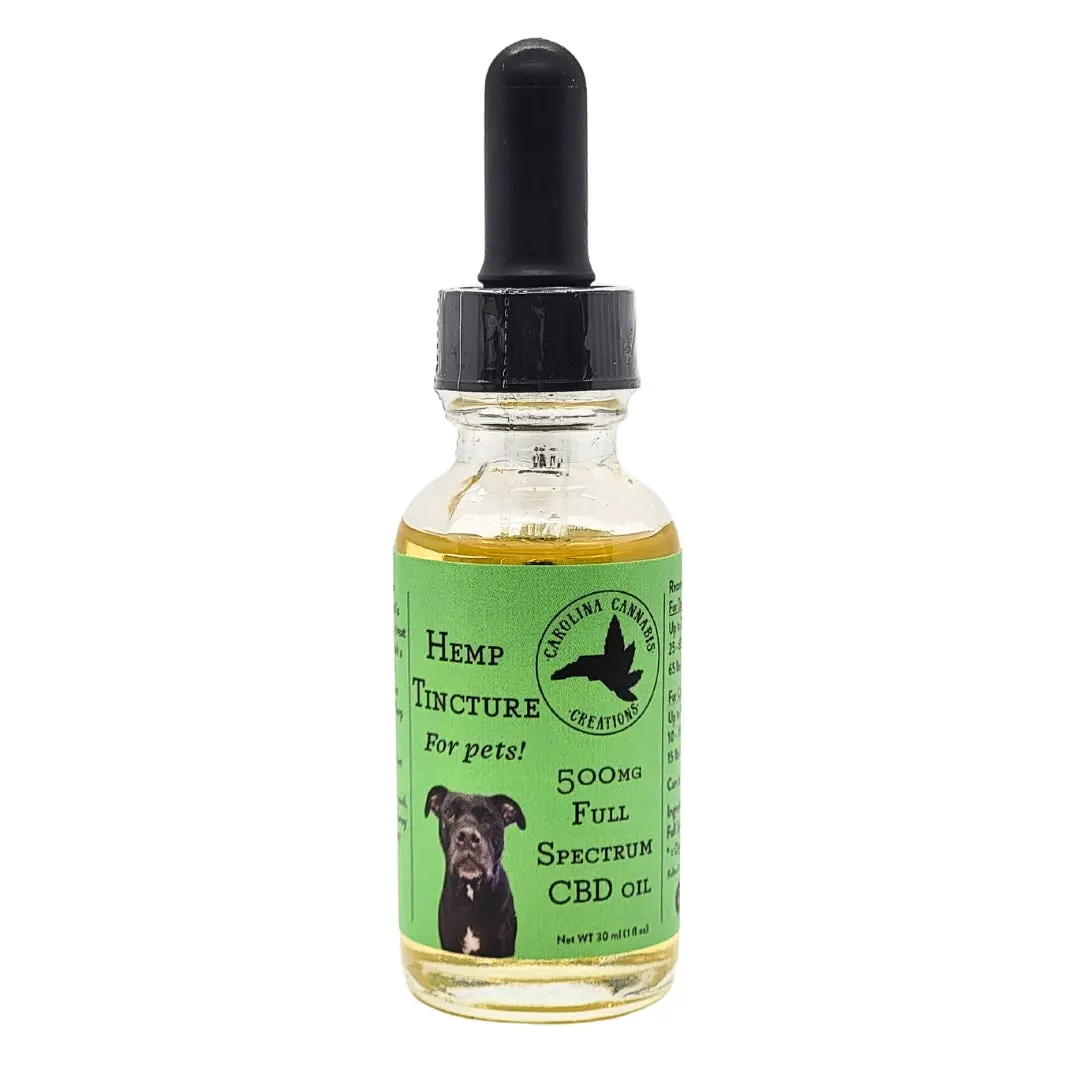 Caine's Elixir 500Mg Pet Cbd Oil | Carolina Cannabis Creations 1