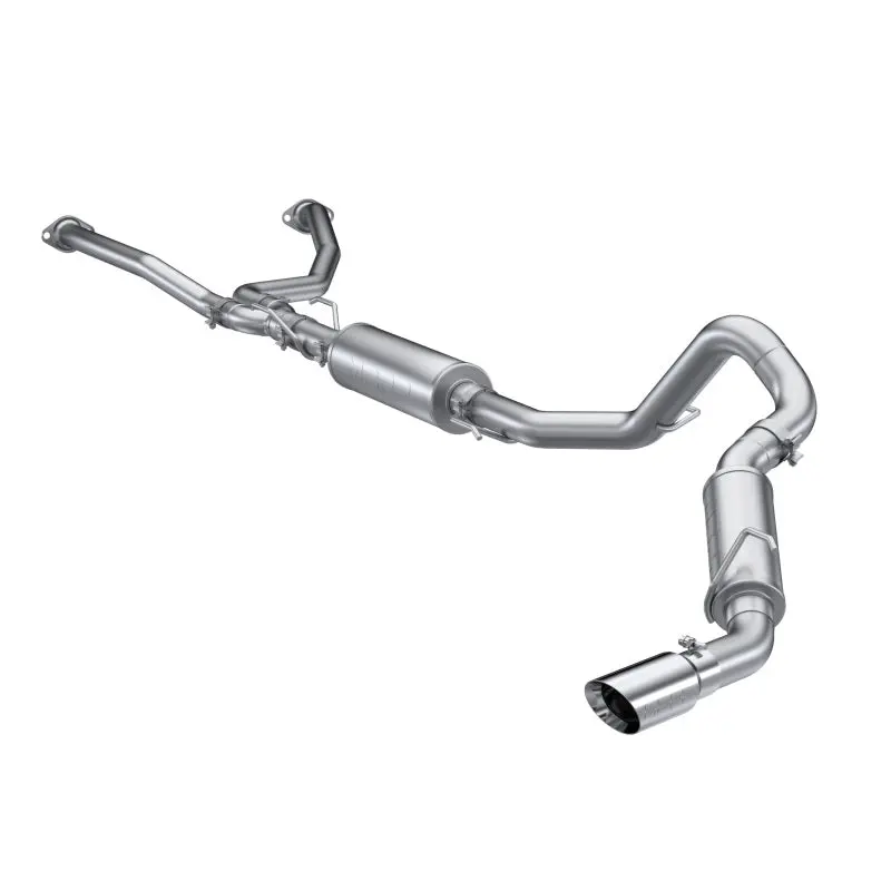 Mbrp 2022 Toyota Tundra 3.5L Dual Cat-Back 4In Single Side Exit Dual Wall Angle Cut Tip - T304 1