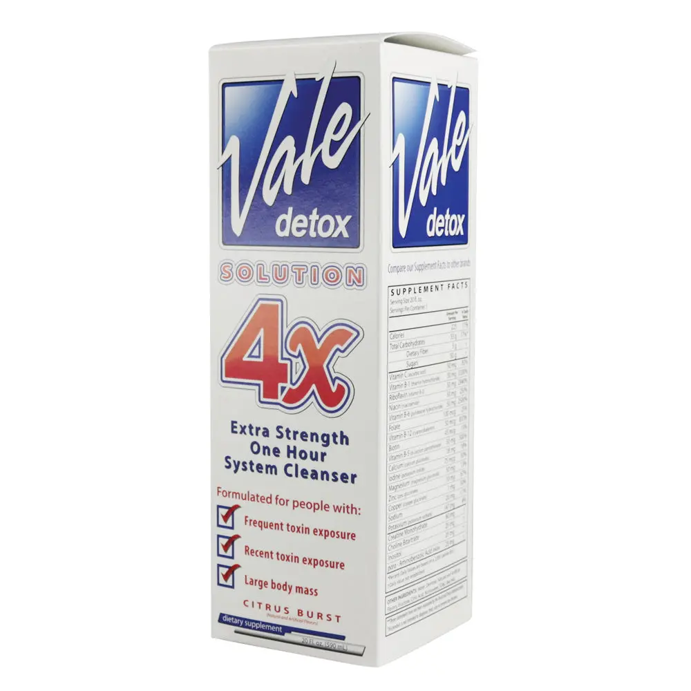 Vale Detox Solution 4X One Hour | 20Oz | Citrus Burst 1