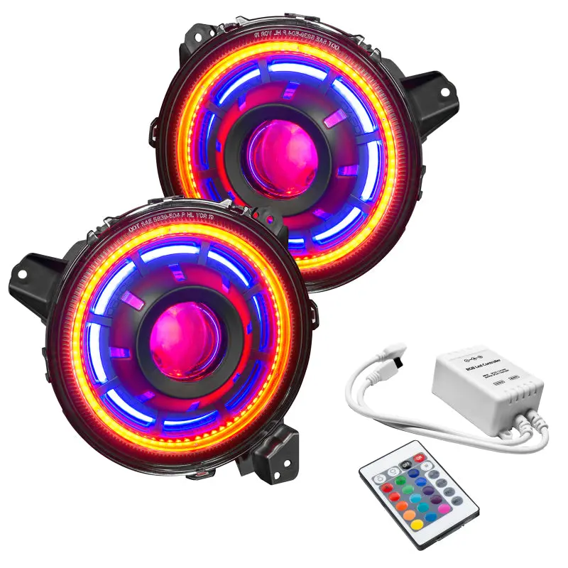 Oracle Oculus Bi-Led Projector Headlights For Jeep Jl/Gladiator Jt - W/ Simple Cntrl See Warranty 1