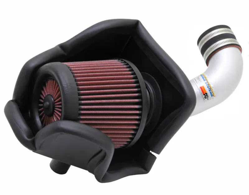 K&N 11 Honda Cr-Z 1.5L L4 Silver Typhoon Short Ram Intake 1