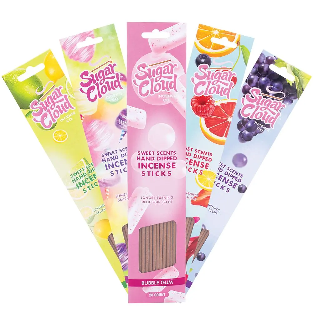 Sugar Cloud Sweet Scents Hand-Dipped Incense Sticks 1