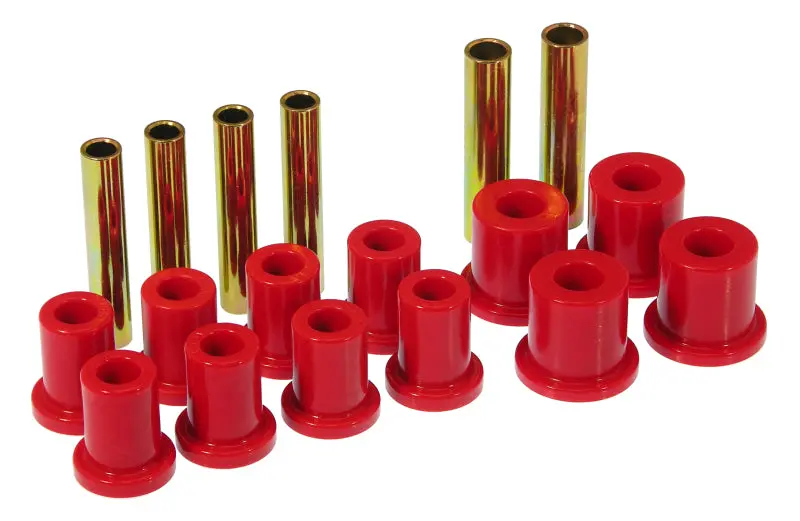 Prothane 71-87 Gm K10-30 4Wd Front Spring Bushings - Red 1