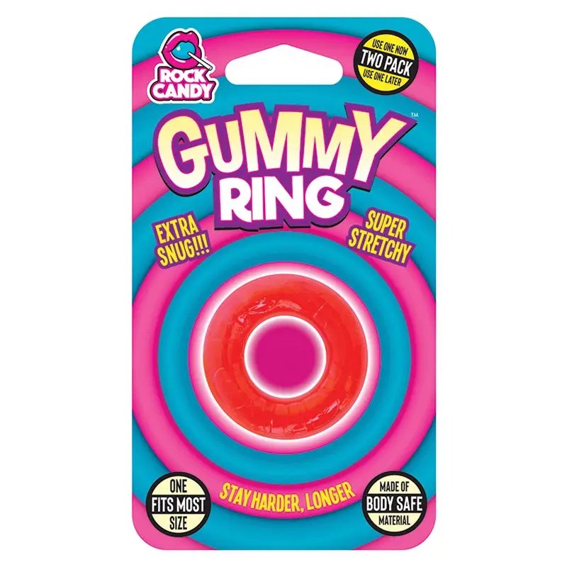 Gummy Ring - Red 1