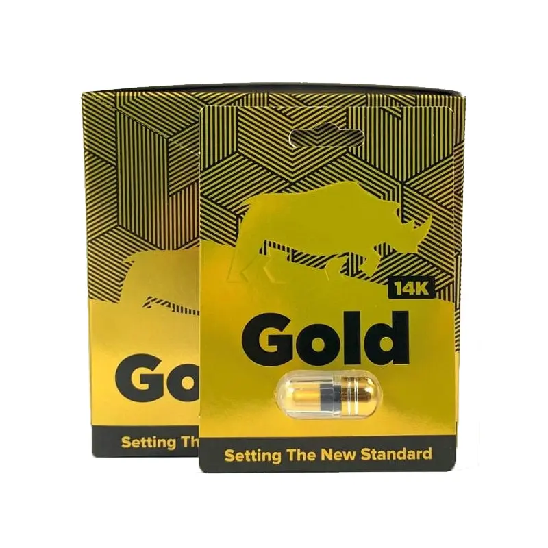 Rhino 14K Gold 24/Dp Capsules 1